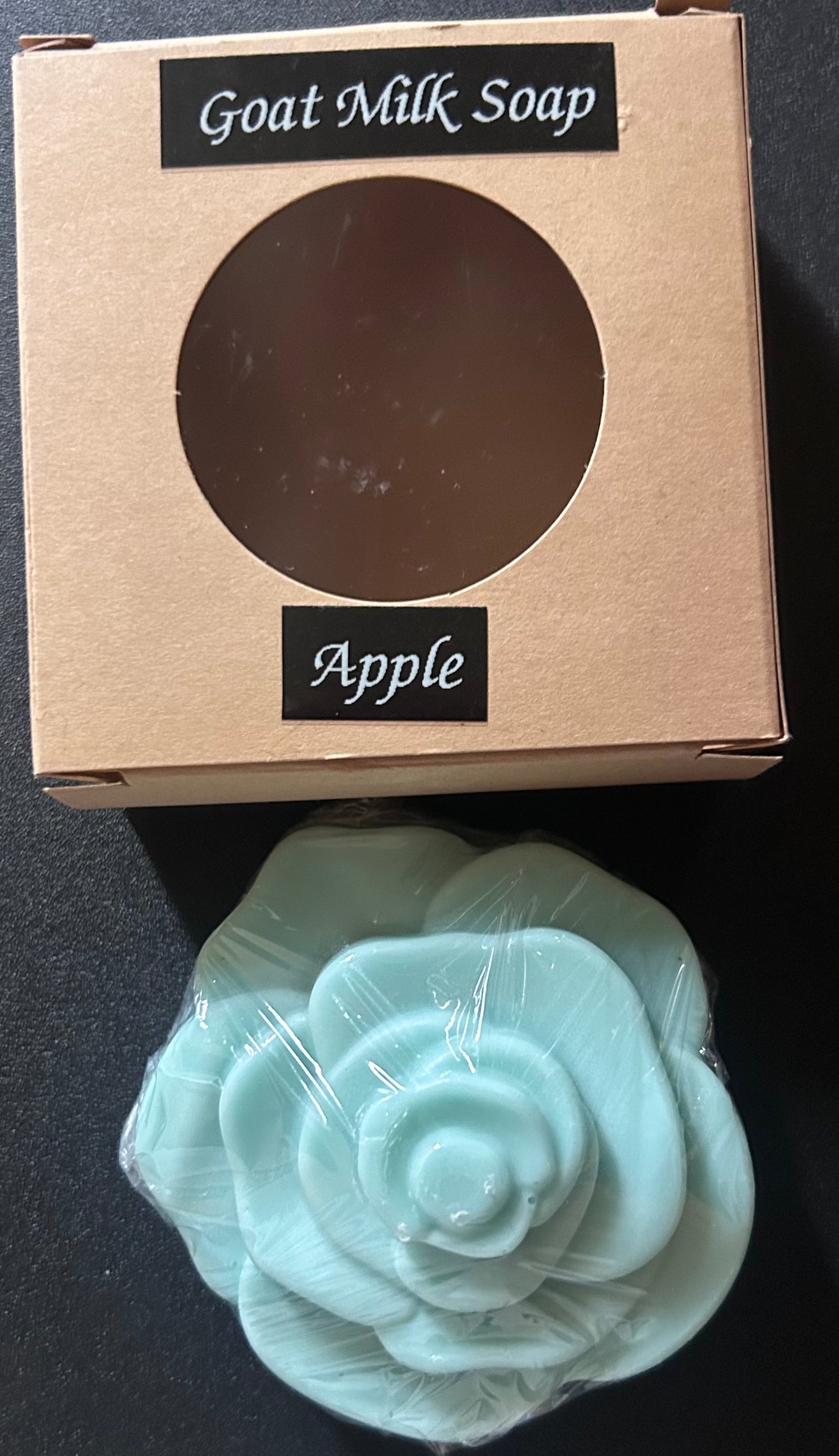 Goat milk soap  Rose 'Apple'