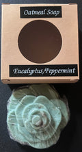 Oatmeal soap with Eucalyptus/Peppermint scent 